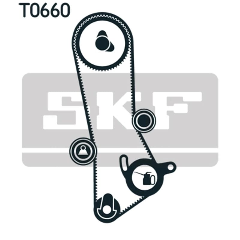 SKF VKMA 91201 paskirstymo diržo komplektas