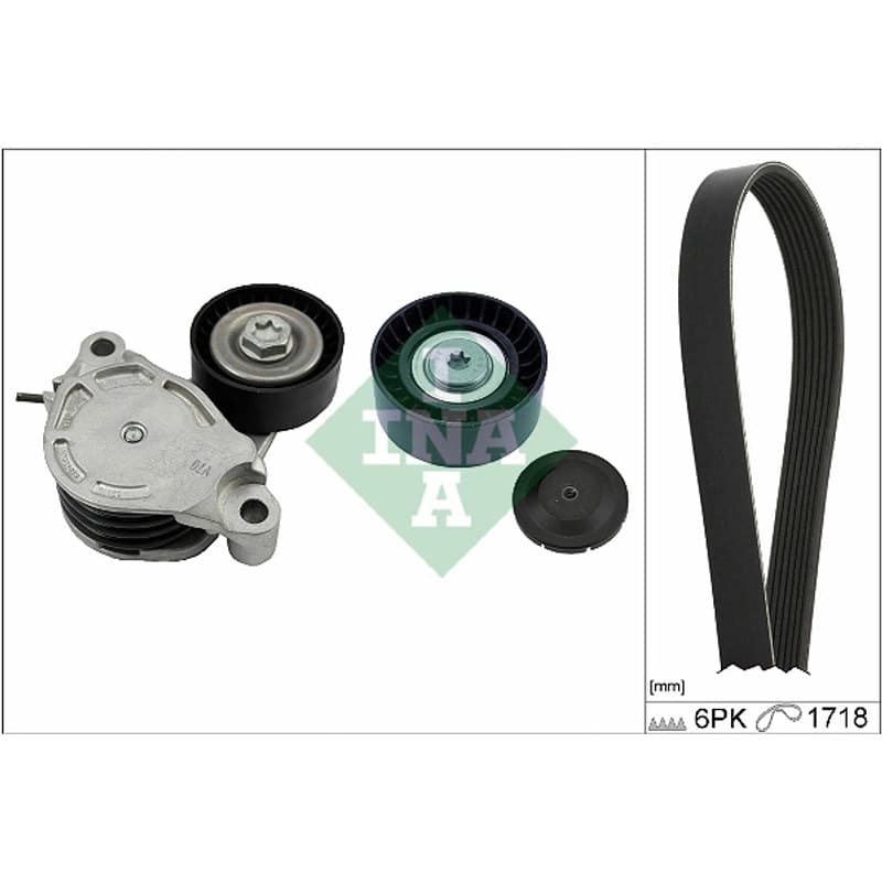 SCHAEFFLERINA V formos rumbuotas diržas, komplektas 529 0516 10