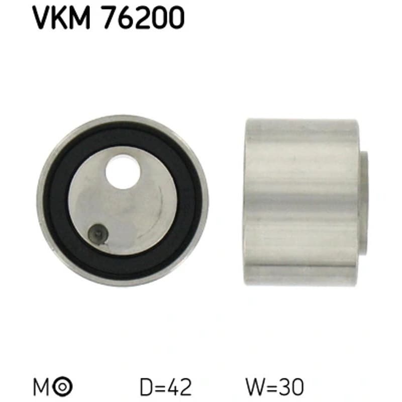 SKF VKM 76200 įtempiklio skriemulys, paskirstymo diržas