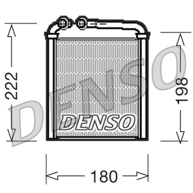 DENSO šilumokaitis, salono šildymas DRR32005