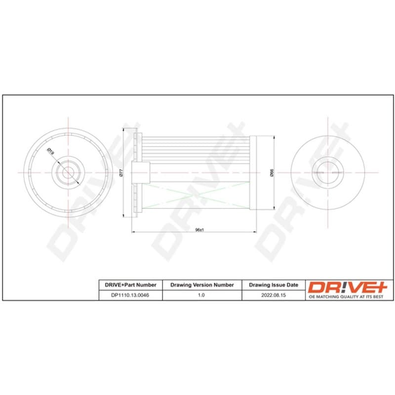 DRVE kuro filtras DP1110.13.0046