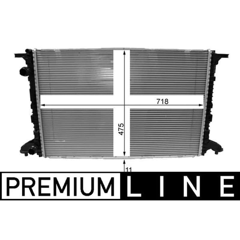MAHLE CR 2177 000P radiatorius, variklio aušinimas