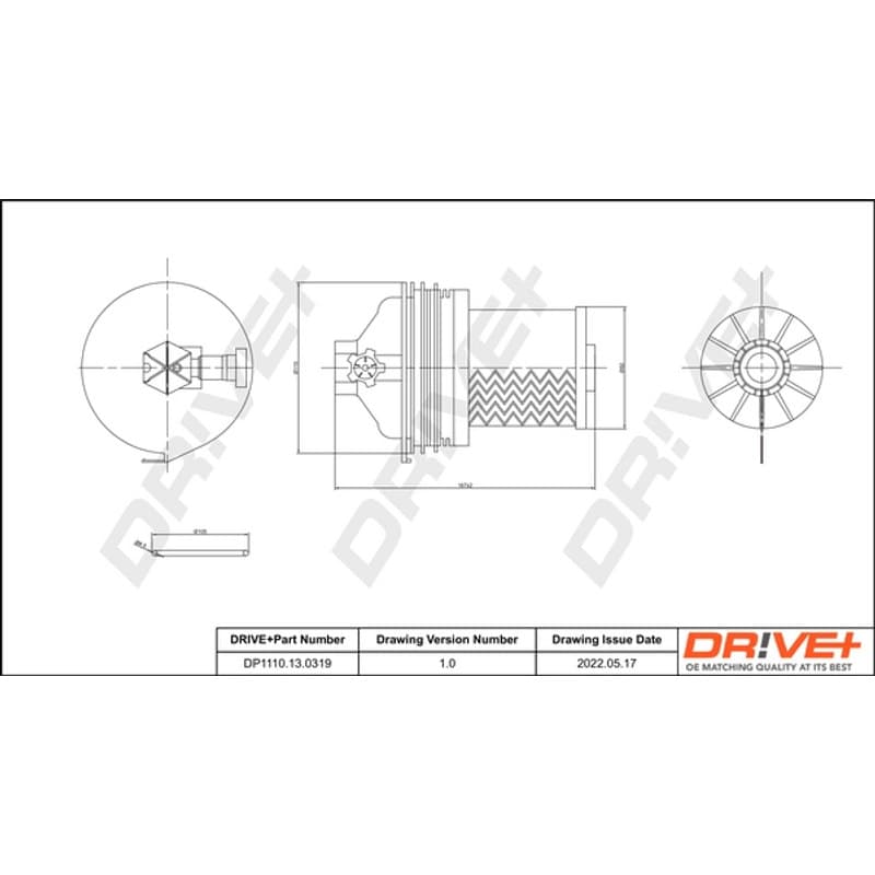 DRVE kuro filtras DP1110.13.0319