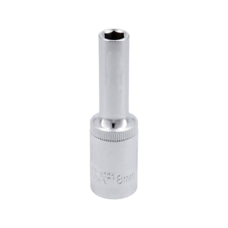YATO Šešiakampė pailginta galvutė 1/2'' 8 mm YT-1221