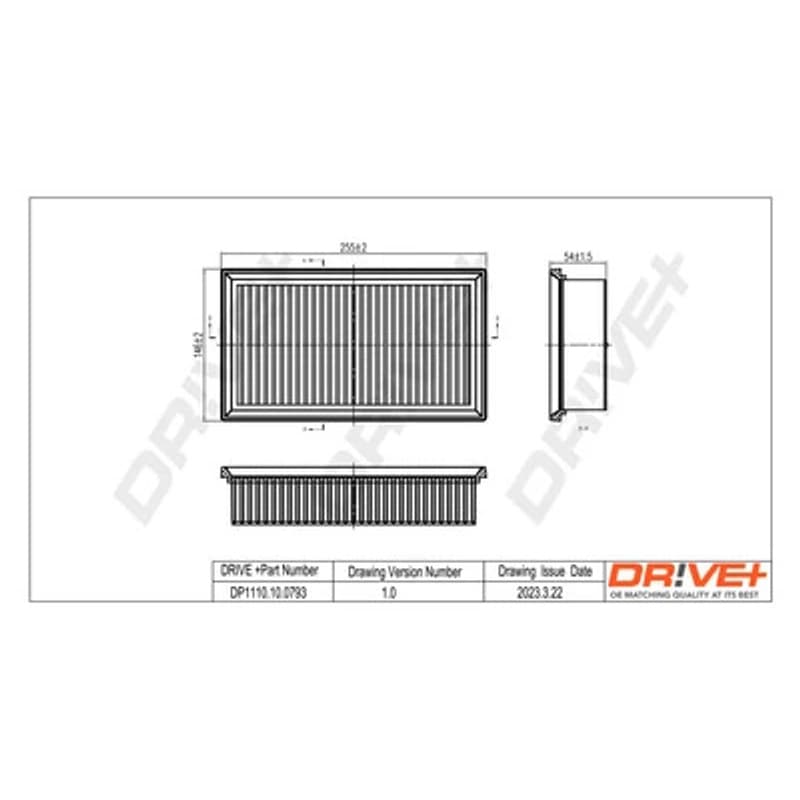 DRVE oro filtras DP1110.10.0793
