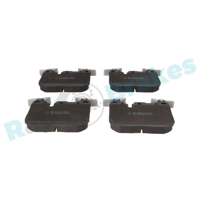 RAPBRAKES stabdžių trinkelių rinkinys, diskinis stabdys R-P0792