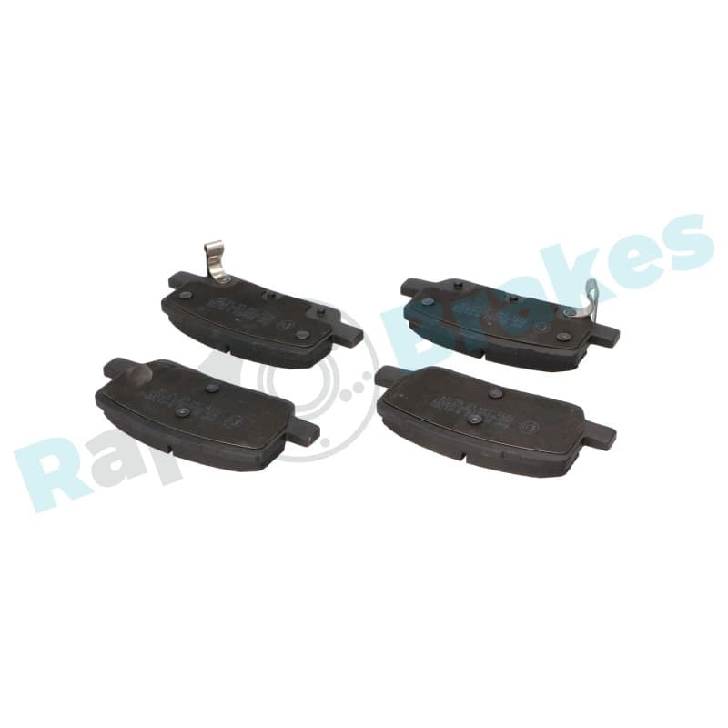 RAPBRAKES stabdžių trinkelių rinkinys, diskinis stabdys R-P1722