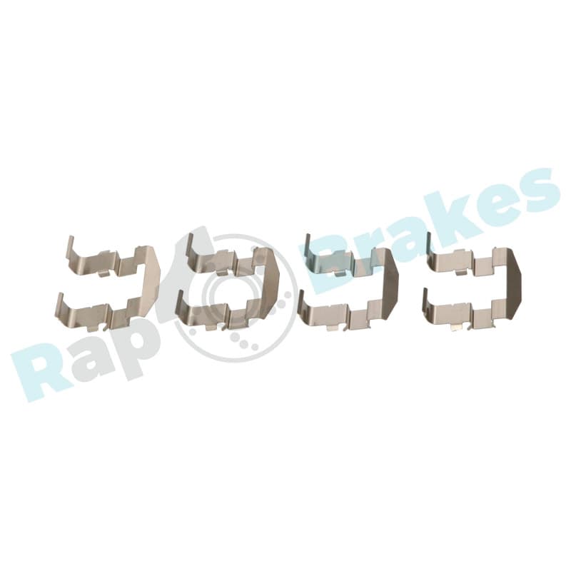 RAPBRAKES priedų komplektas, diskinių stabdžių trinkelės R-U0237