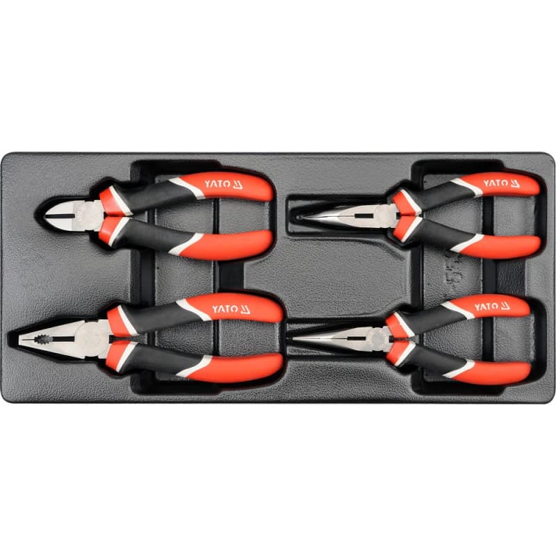 YATO PVC dėklas su 4 vnt. replių YT-5534
