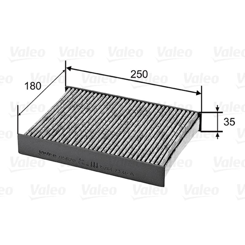 VALEO filtras, salono oras 715820