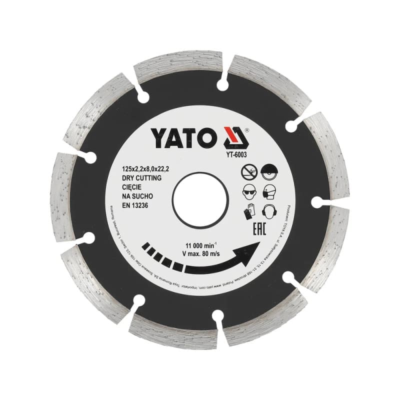 YATO Deimantinis diskas su segmentais 125 mm YT-6003