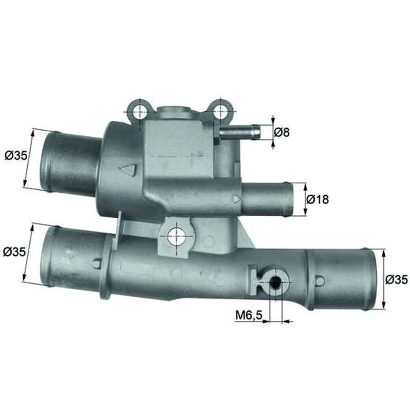 MAHLE TI 123 88 termostatas, aušinimo skystis