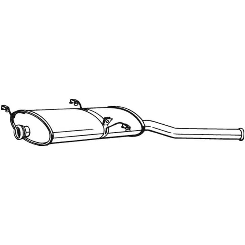 BOSAL galinis duslintuvas 135-235