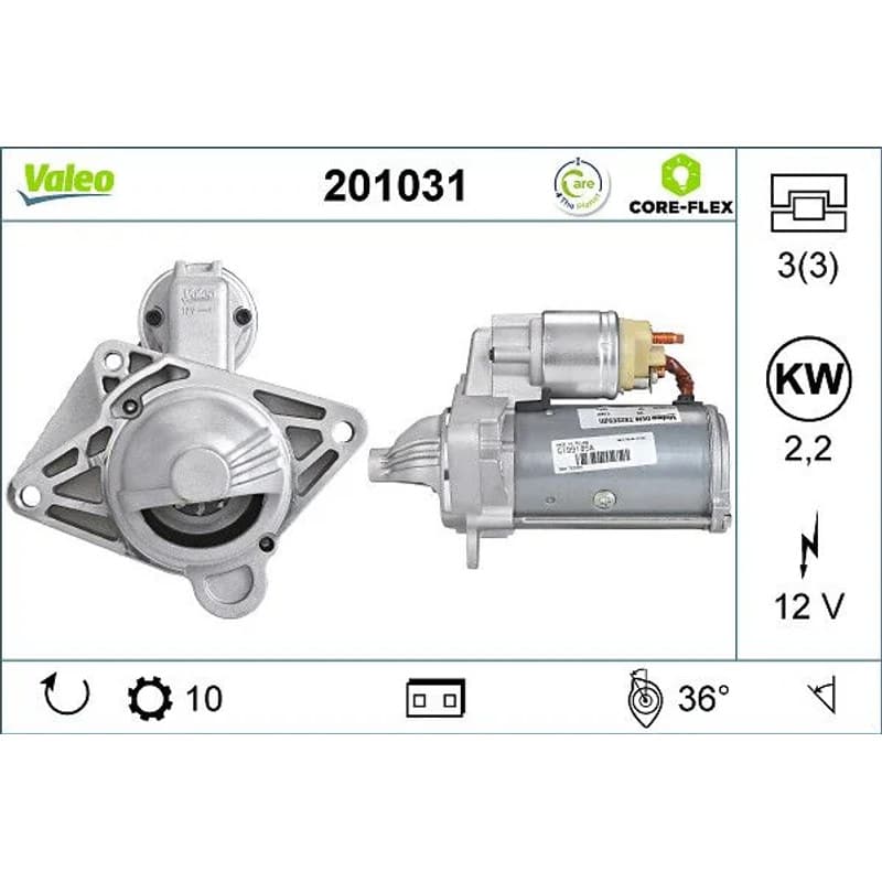 VALEO Starteris 201031
