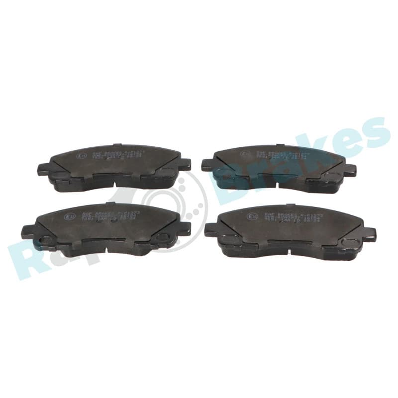 RAPBRAKES stabdžių trinkelių rinkinys, diskinis stabdys R-P1273