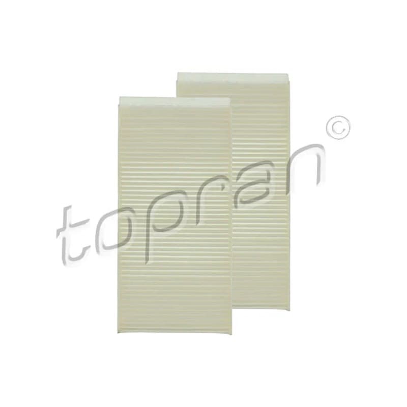 TOPRAN 502 794 filtrų rinkinys, kabinos oras
