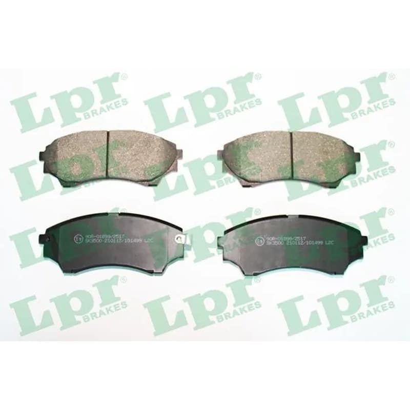 LPR stabdžių trinkelių rinkinys, diskinis stabdys 05P1499