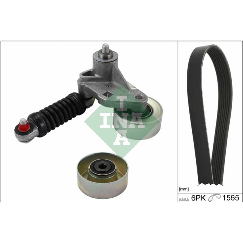 SCHAEFFLERINA V formos rumbuotas diržas, komplektas 529 0257 10