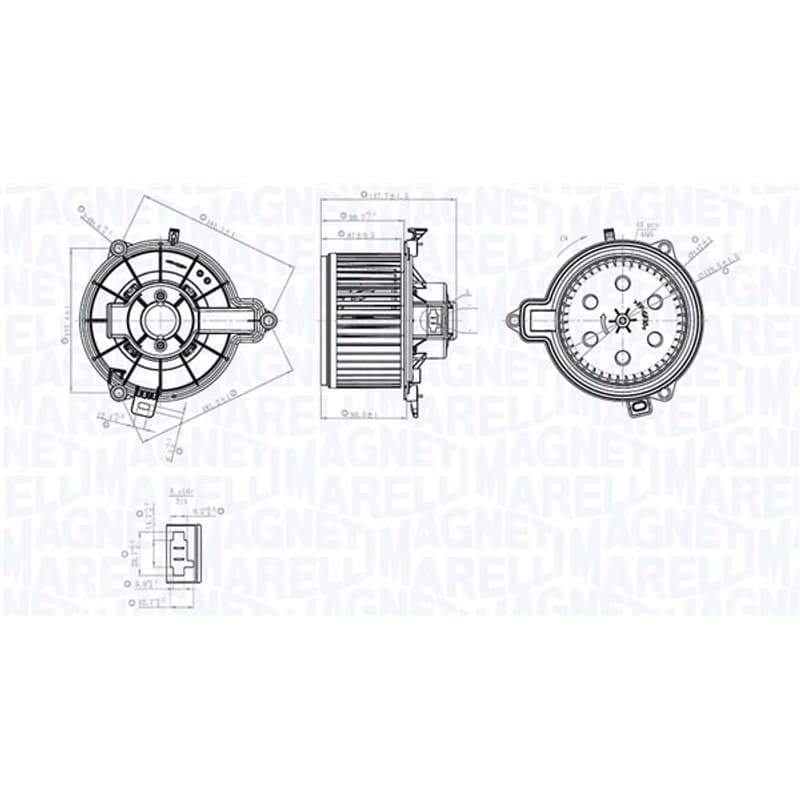 MAGNETIMARELLI vidaus pūtiklis 069412782010