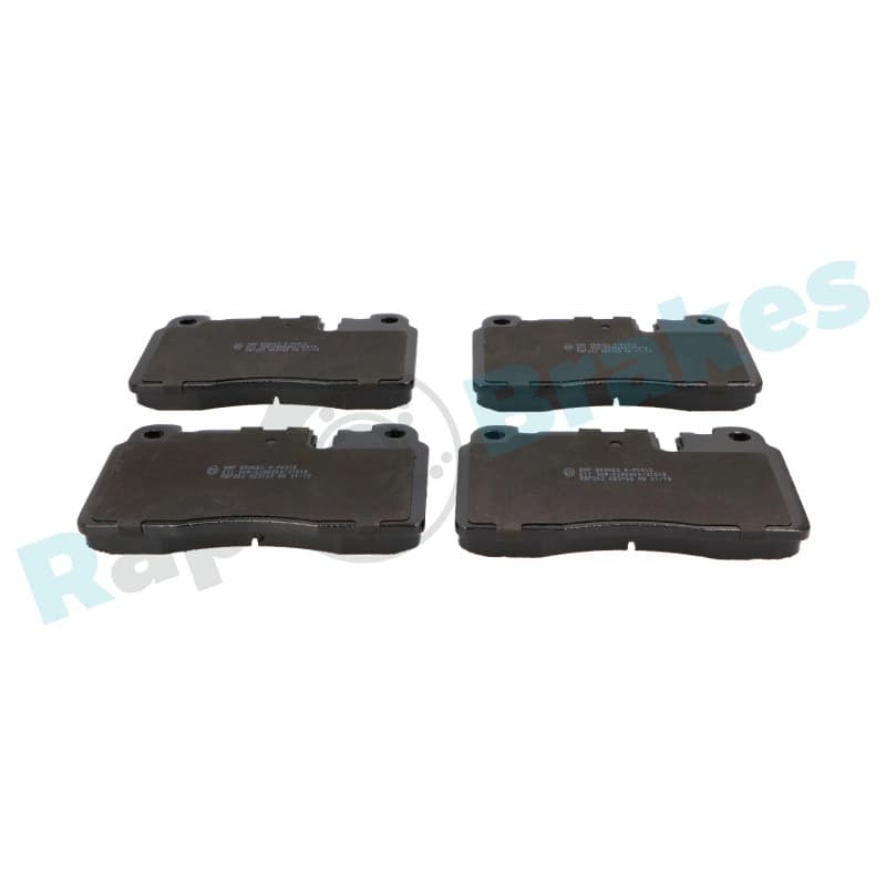 RAPBRAKES stabdžių trinkelių rinkinys, diskinis stabdys R-P0815
