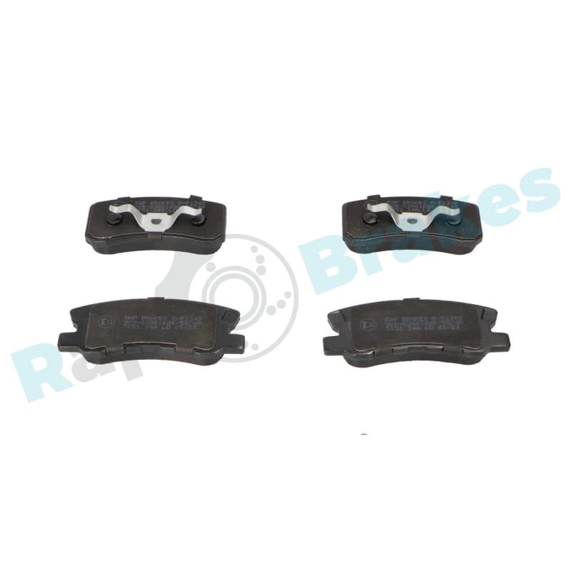 RAPBRAKES stabdžių trinkelių rinkinys, diskinis stabdys R-P1349