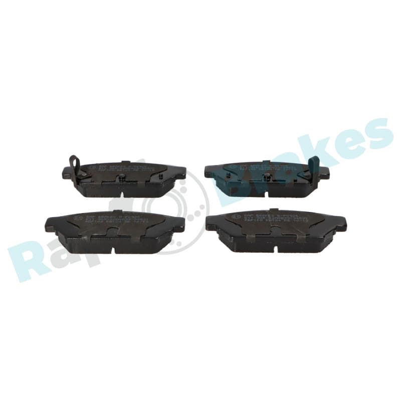 RAPBRAKES stabdžių trinkelių rinkinys, diskinis stabdys R-P0925