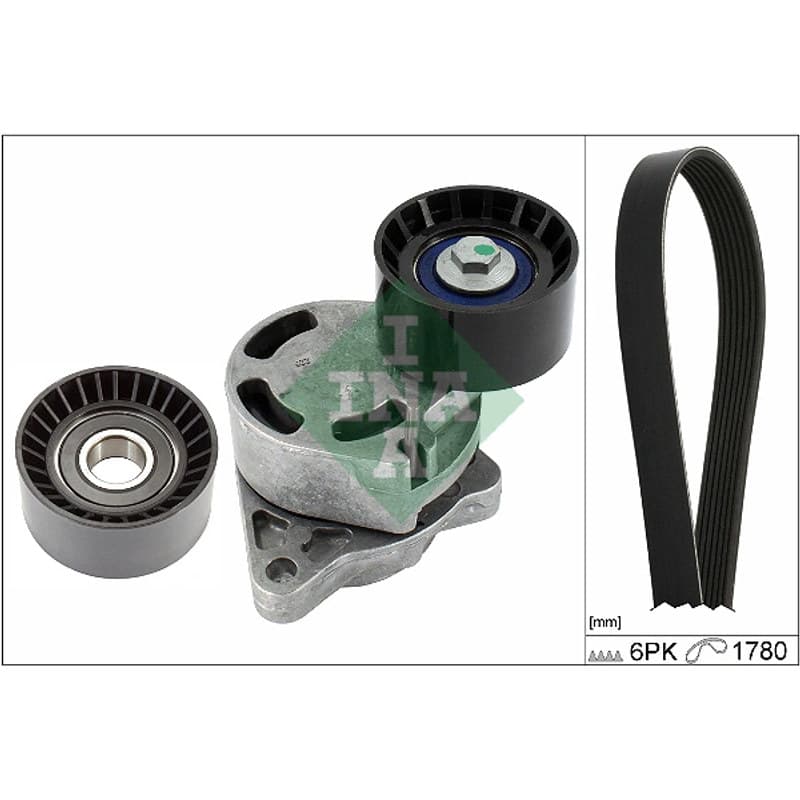 SCHAEFFLERINA V formos rumbuotas diržas, komplektas 529 0137 10