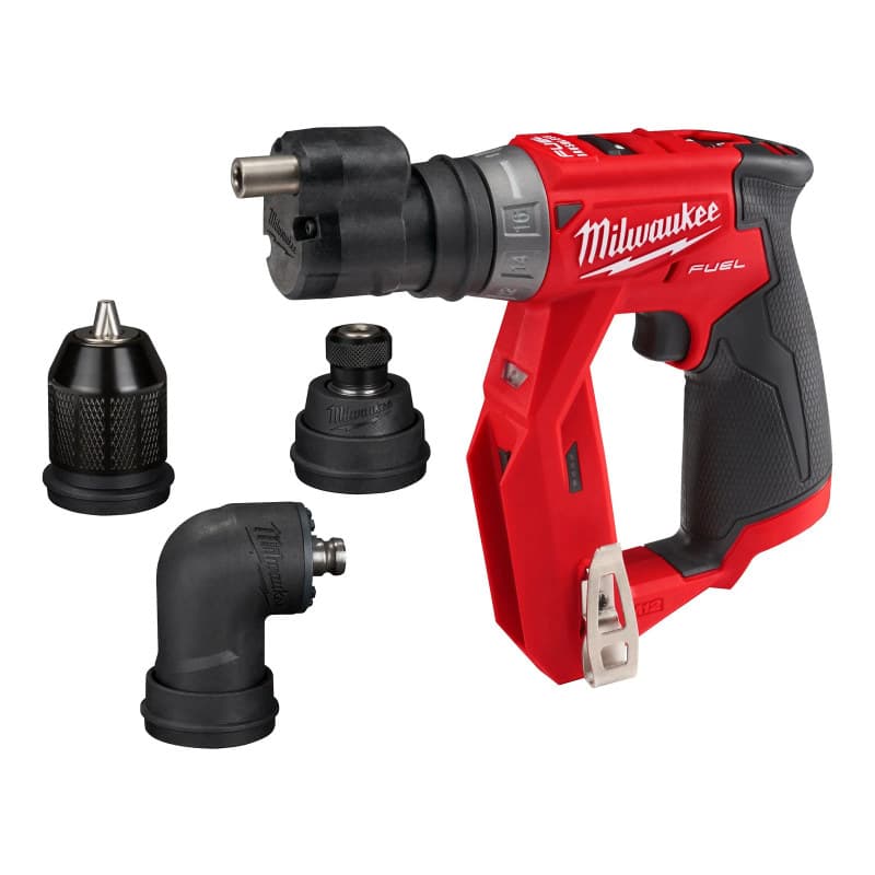 MILWAUKEE M12 FUEL™ gręžtuvas / suktuvas su nuimamomis galvutėmis – M12 FDDXKIT-0X 4933471332 MILWAUKEE