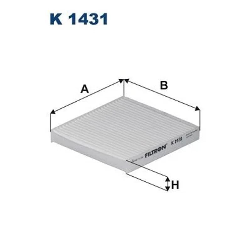 FILTRON K 1431 filtras, salono oras