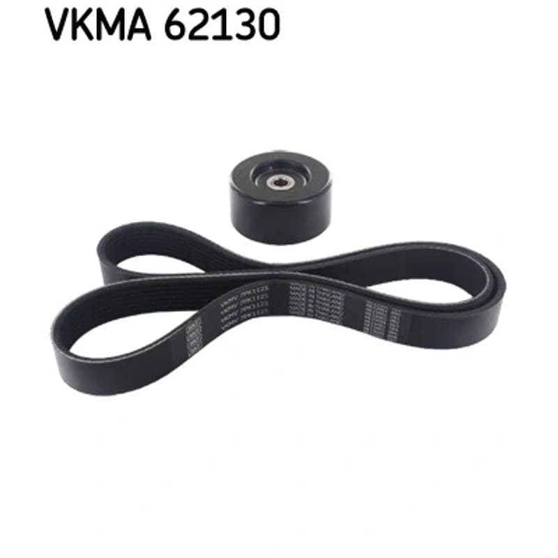 SKF VKMA 62130 V formos rumbuotas diržas, komplektas