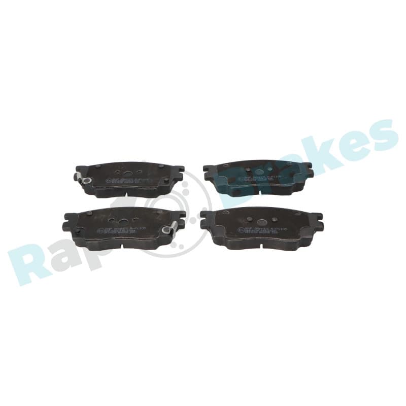 RAPBRAKES stabdžių trinkelių rinkinys, diskinis stabdys R-P1105