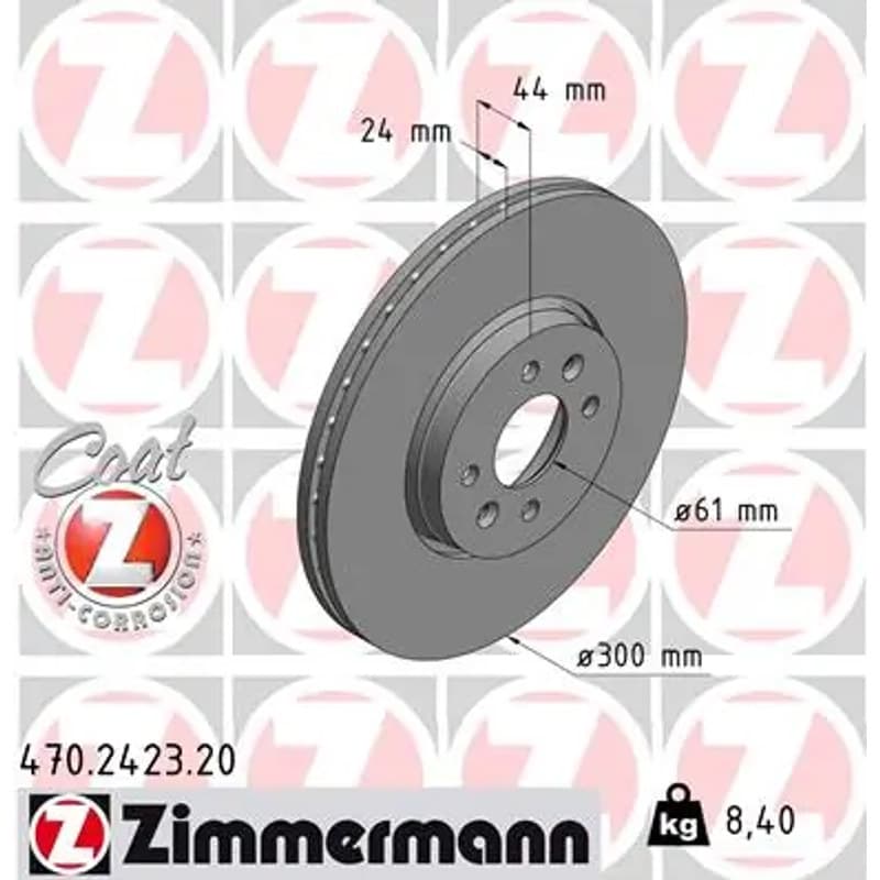 ZIMMERMANN stabdžių diskas 470.2423.20