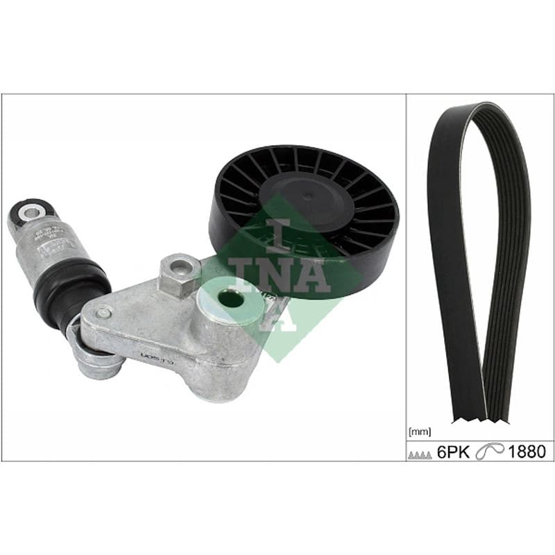 SCHAEFFLERINA V formos rumbuotas diržas, komplektas 529 0202 10