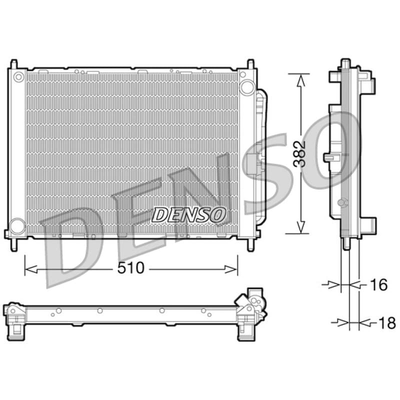 DENSO aušintuvo modulis DRM23101