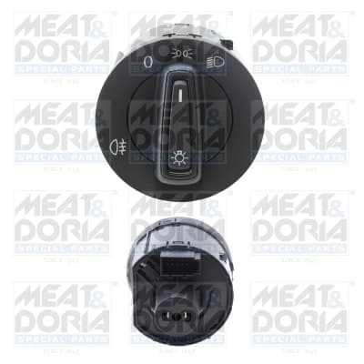 Jungiklis, priekiniai žibintai MEATDORIA 23902