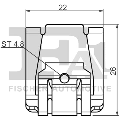 Paprastoji veržlė FA1 14-40088.25 144008825