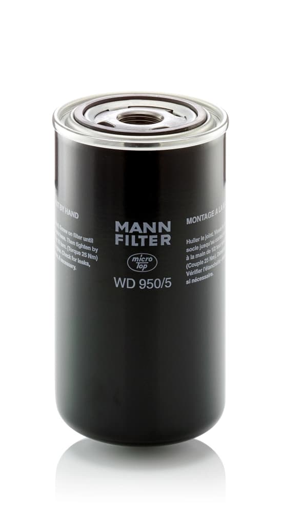 Filtras, hidraulinė sistema MANNFILTER WD 950/5 WD9505