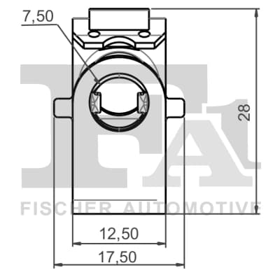 Paprastoji veržlė FA1 11-40133.25 114013325