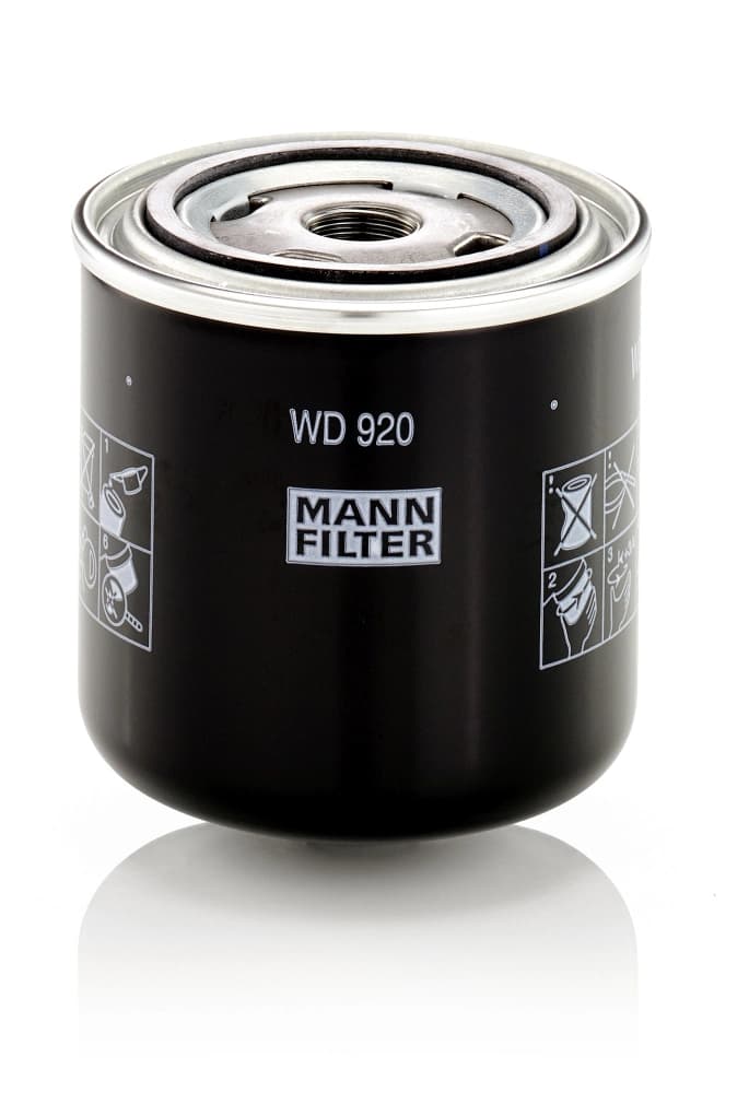 Filtras, hidraulinė sistema MANNFILTER WD 920 WD920