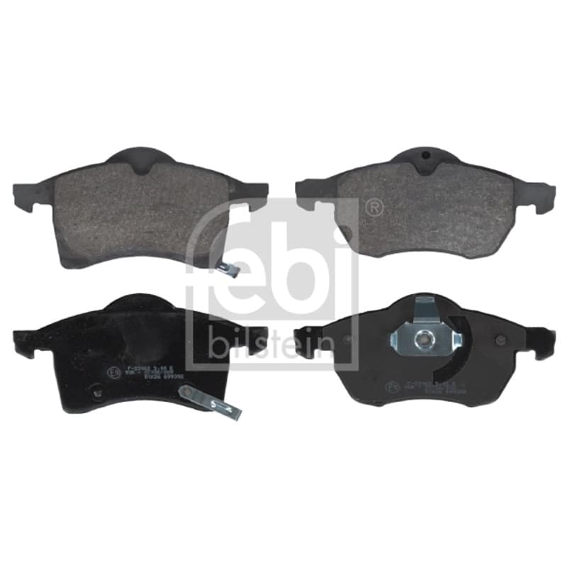 FEBIBILSTEIN stabdžių trinkelių rinkinys, diskinis stabdys 16232