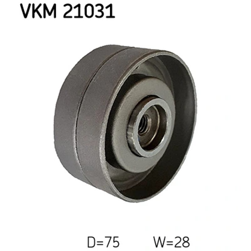 SKF VKM 21031 kreipiantysis skriemulys, paskirstymo diržas