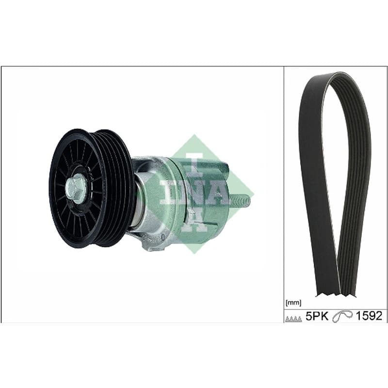 SCHAEFFLERINA V formos rumbuotas diržas, komplektas 529 0161 10