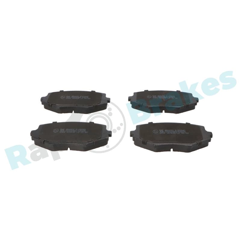 RAPBRAKES stabdžių trinkelių rinkinys, diskinis stabdys R-P0940