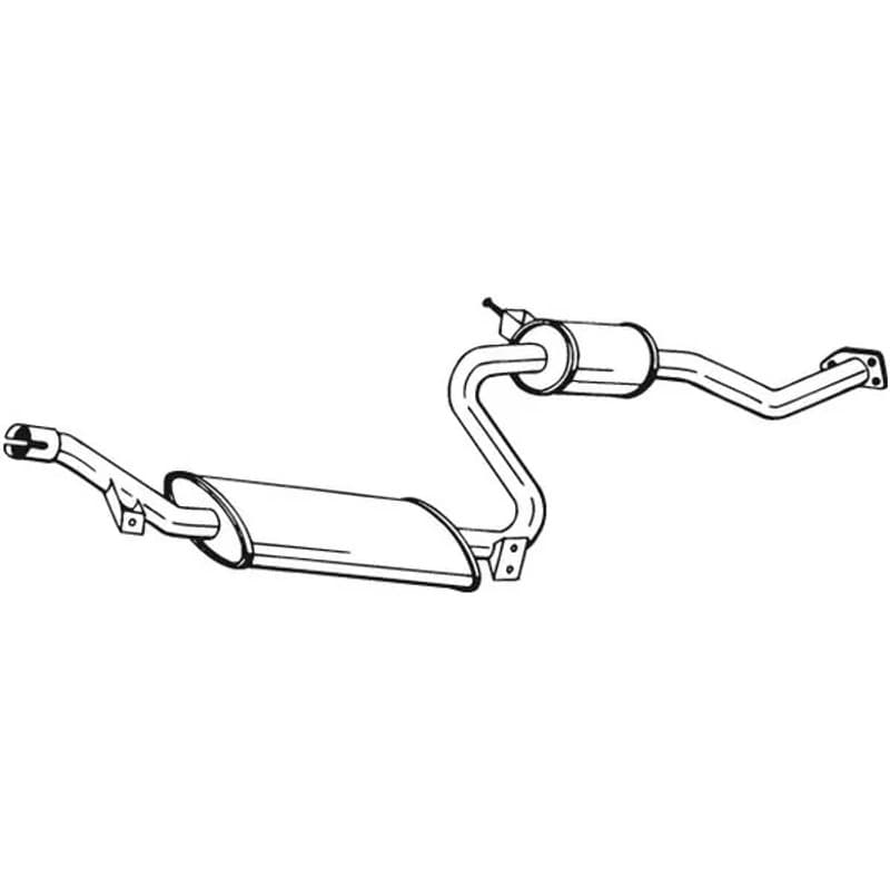 BOSAL vidurinis duslintuvas 282-409