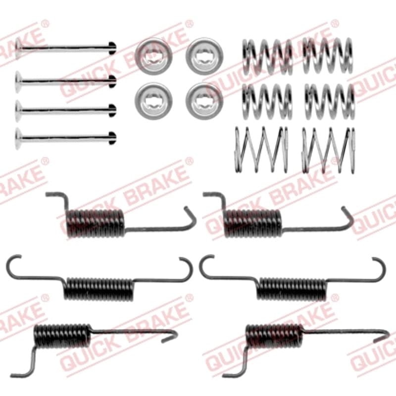 QUICKBRAKE priedų komplektas, stovėjimo stabdžių trinkelės 105-0823