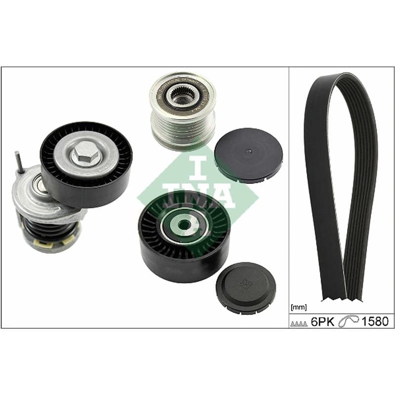 SCHAEFFLERINA V formos rumbuotas diržas, komplektas 529 0521 20