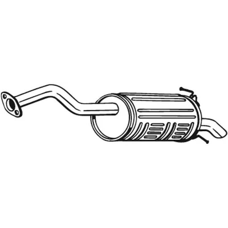 BOSAL galinis duslintuvas 163-055