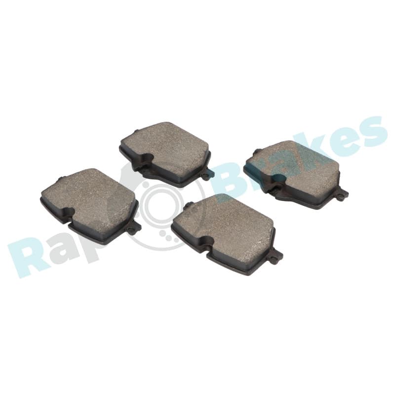 RAPBRAKES stabdžių trinkelių rinkinys, diskinis stabdys R-P1697