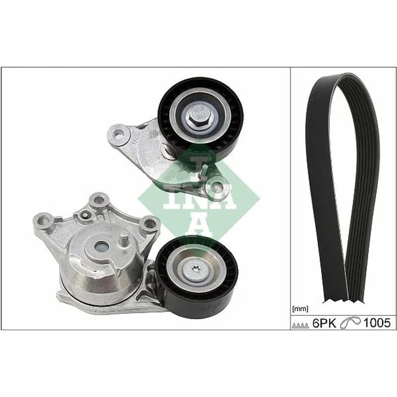 SCHAEFFLERINA V formos rumbuotas diržas, komplektas 529 0358 10