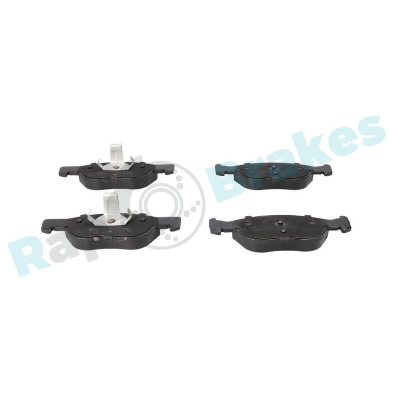 RAPBRAKES stabdžių trinkelių rinkinys, diskinis stabdys R-P0387